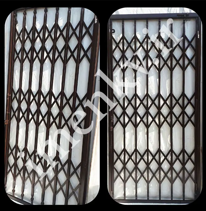درب اکاردئونی ساده