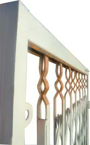 حفاظ آکاردئونی سه لوزی دوخم حفاظ آکاردئونی سه لوزی دوخم