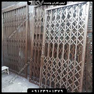 درب فلزی ریلی سوله