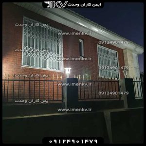 درب فلزی ریلی انبار