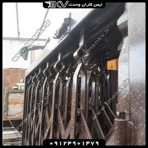 درب آکاردئونی فلزی