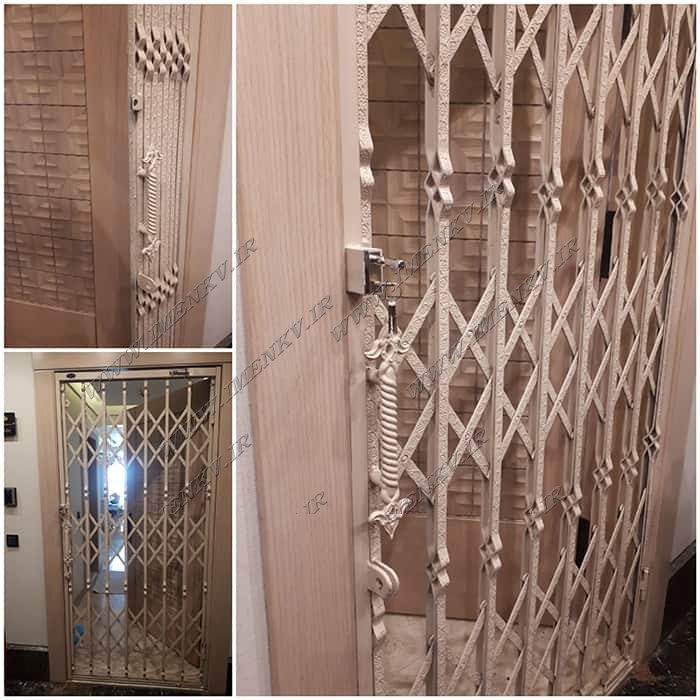 عکس قفل درب اکاردئونی چیست و چه کاربردی دارد؟ عکس قفل درب اکاردئونی چیست و چه کاربردی دارد؟